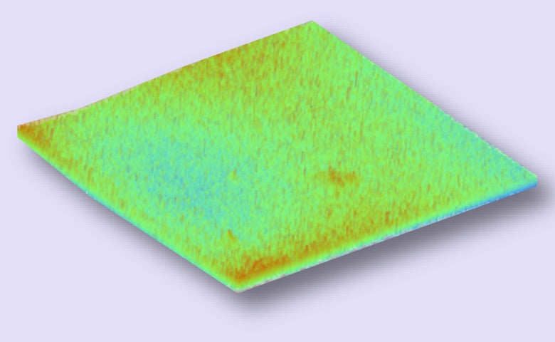 Mapa 3D de rugosidad de superficie REVOLORÉ