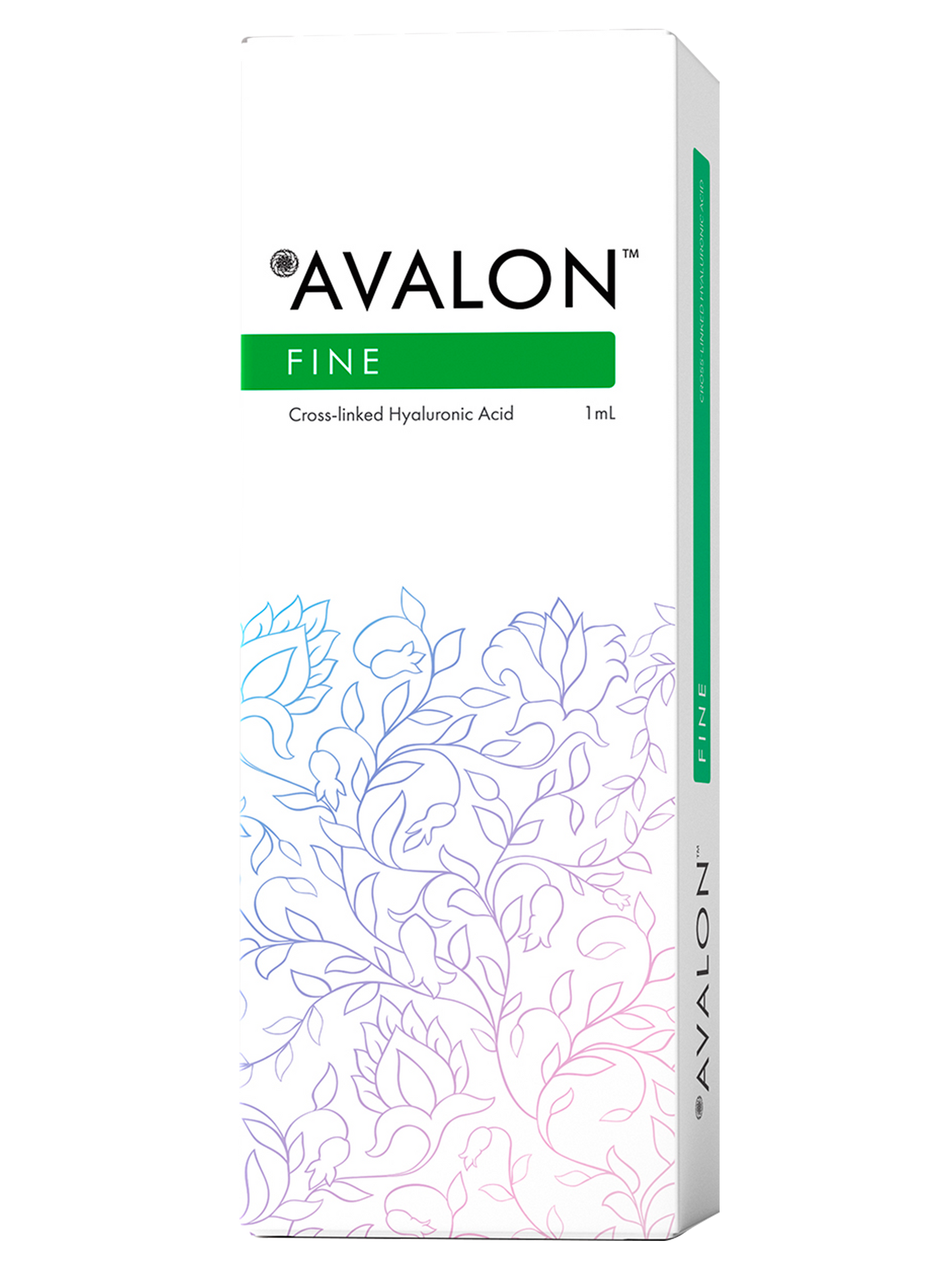 AVALON™ Fine  es un relleno no quirúrgico que contiene ácido hialurónico altamente purificado (20 mg/ml).